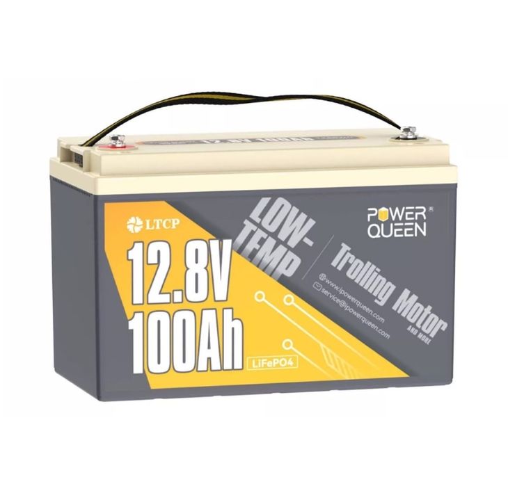 Акумулятор Power Queen 12V 100Ah LOW-TEMP