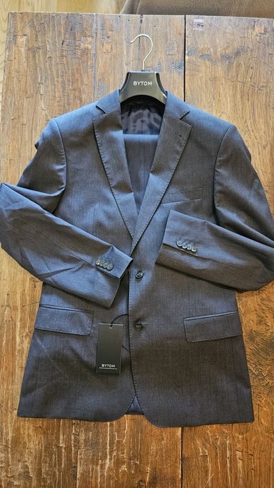Nowy Garnitur Marynarka Bytom rozmiar L 188/100/88 klasyczny szary