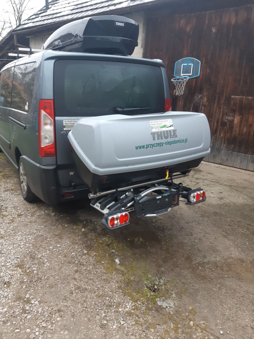 Box na hak Thule wynajem wypożyczalnia Kraków Niepołomice