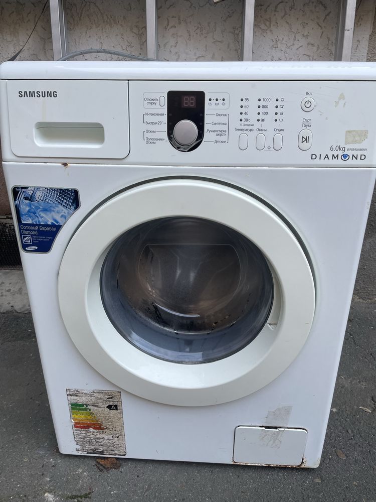 Пральна Samsung diamond wf850nmw9