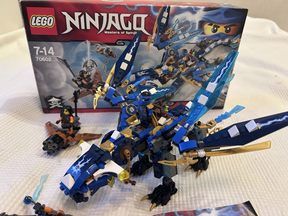 Smok Żywiołów Jaya Lego Ninjago 70602 klocki