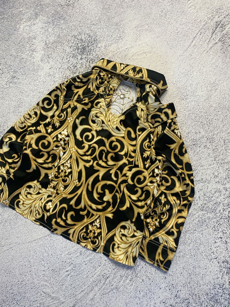 Сорочка блузка Roberto Cavalli  Pattern Polyester Shirt