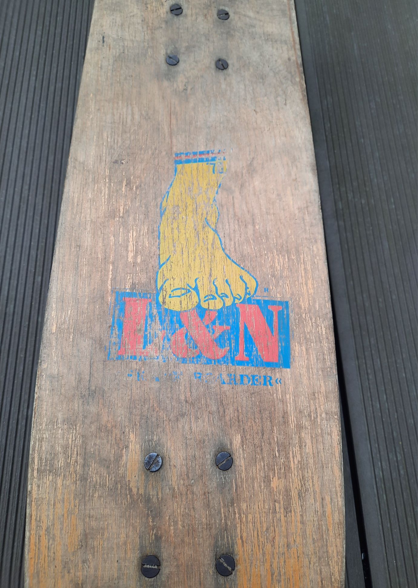 Zabytkowa deskorolka skateboard stara retro