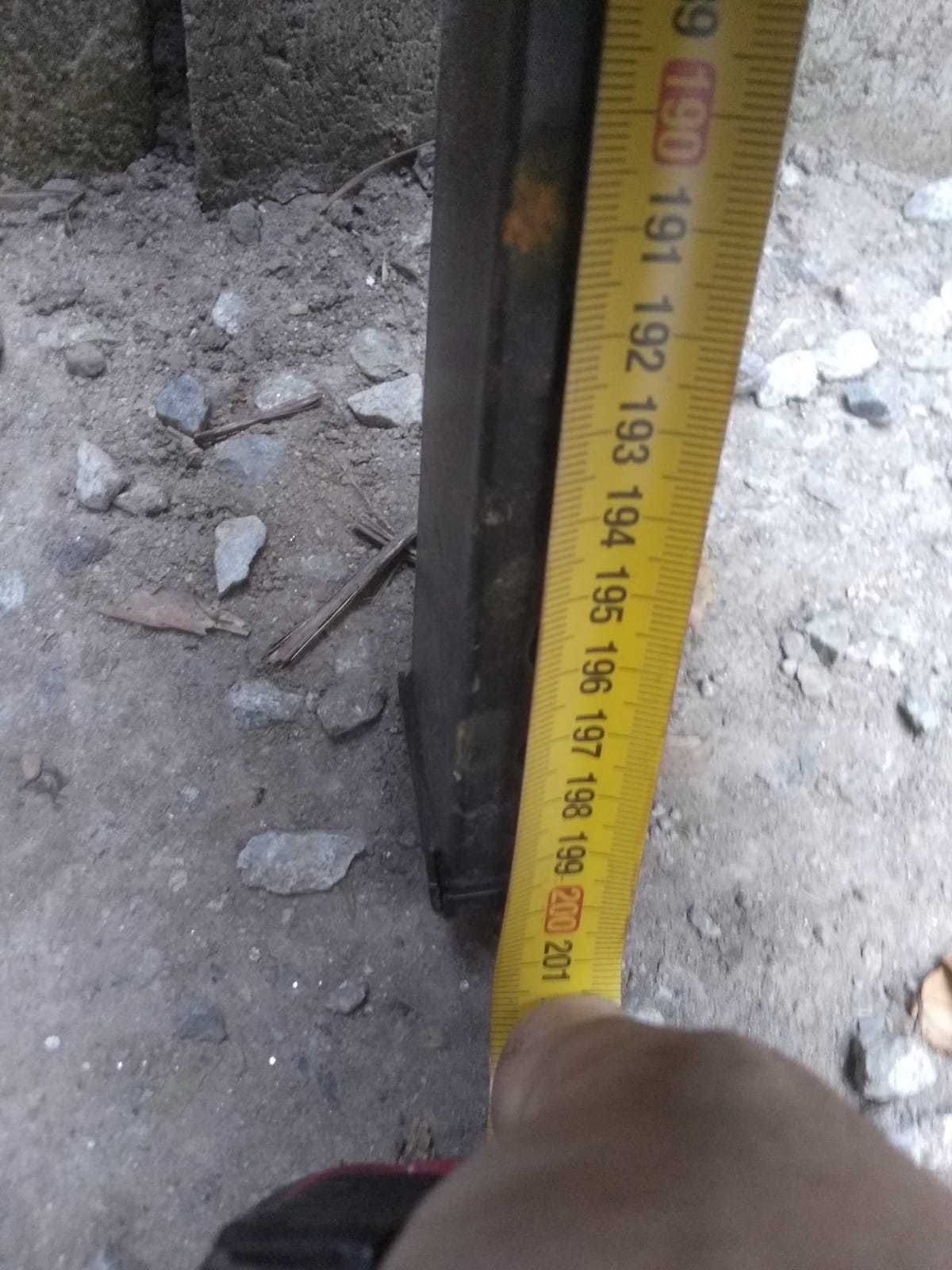 Profil metalowy 5x2,5 cm długość 200 cm
