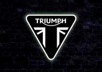 LED Neon TRIUMPH, Logo 3D, Znaczek LED, Podświetlana reklama, Baner