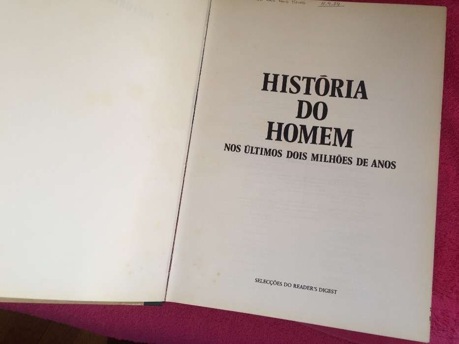 Livro História do Homem - Nos últimos dois milhões de anos