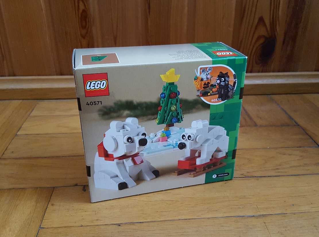 LEGO cztery zestawy okolicznościowe 40462 + 40523 + 40571 + 40497 NOWE