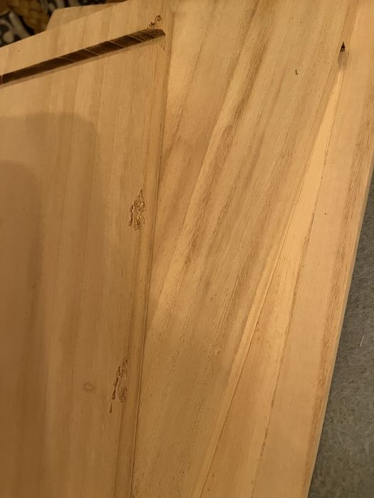 Półka ścienna HEJLSMINDE 3 półek biały/naturalny
