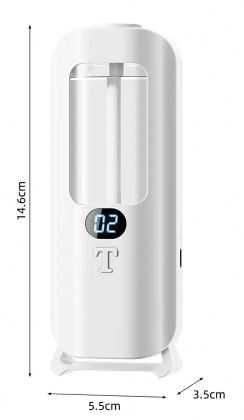Cyfrowy ATOMIZER - rozpylacz olejków eterycznych zapachowych -zas. USB