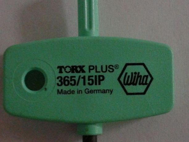 Klucz Torx PLUS z rękojeścią 365IP 15IP 45mm Wiha