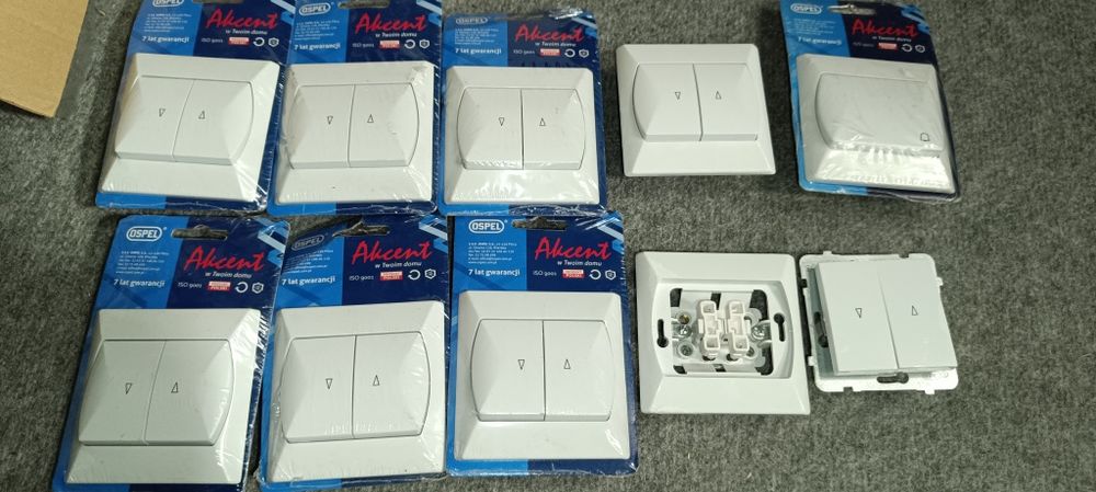 Łącznik włącznik żaluzjowy roletowy rolet Ospel plus gratisy