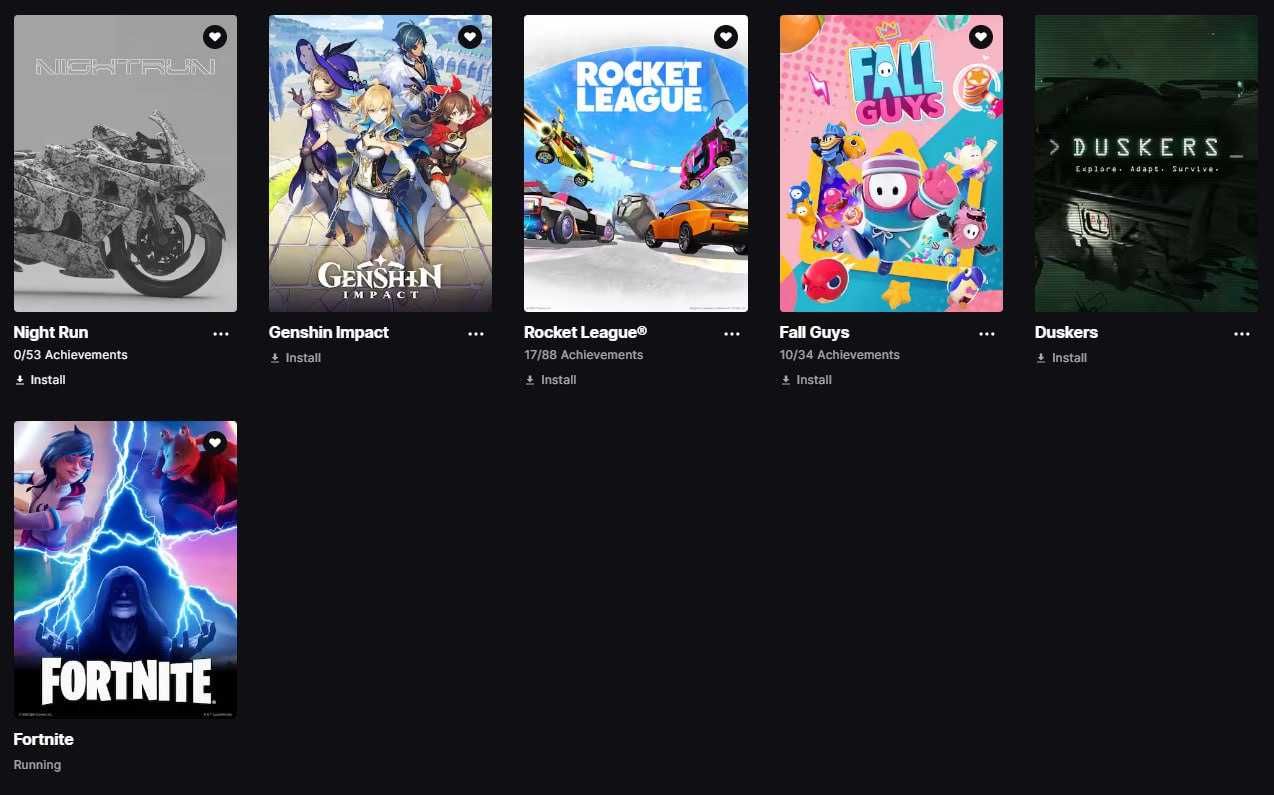 Акаунт Epic Games