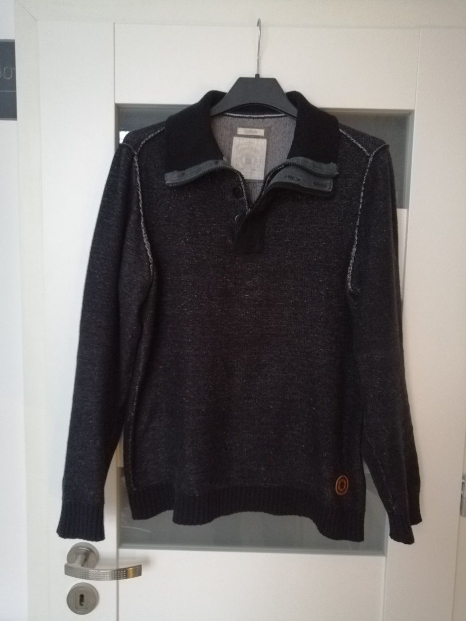 Carry sweter męski golf rozpinany elegancki  L