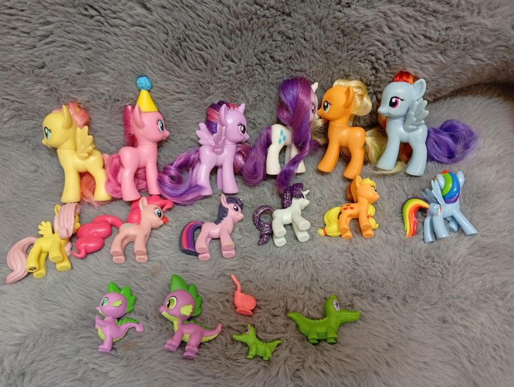 Kucyki My Little Pony wszystkie przyjaciółki przyjęcie Gummiego