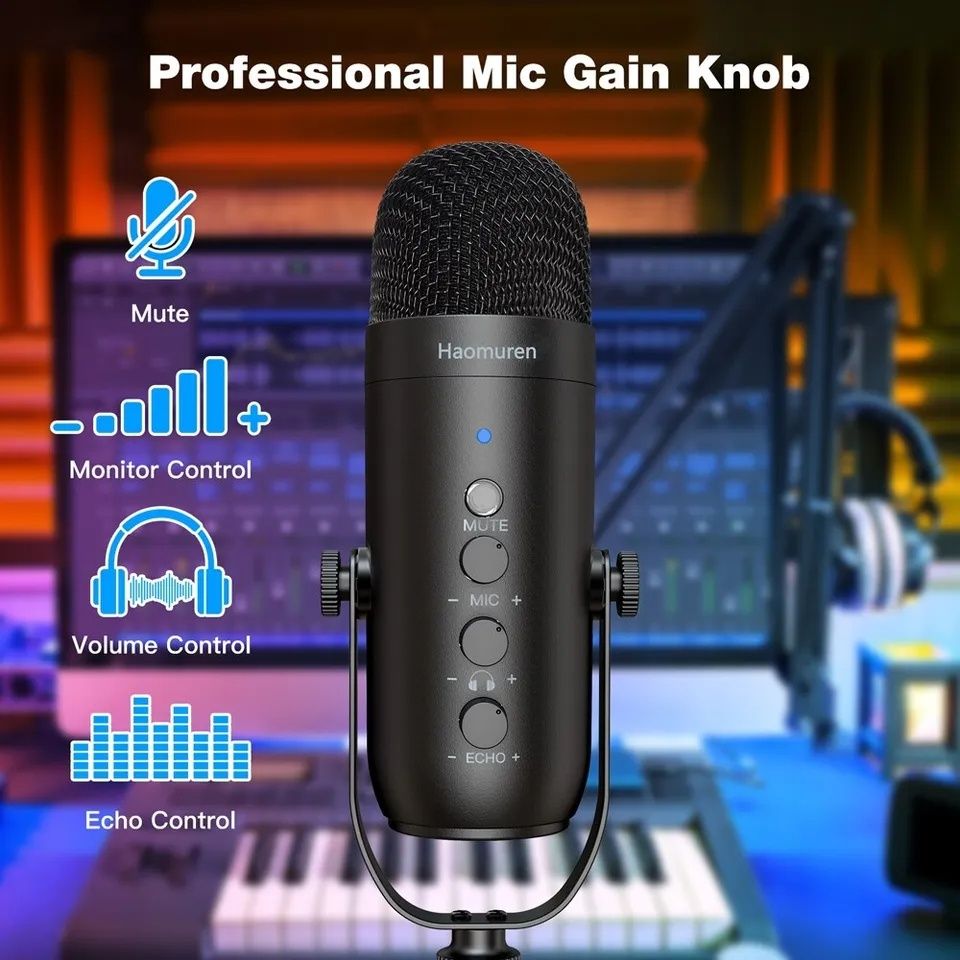 Профессиональный студийный микрофон K66S-c.