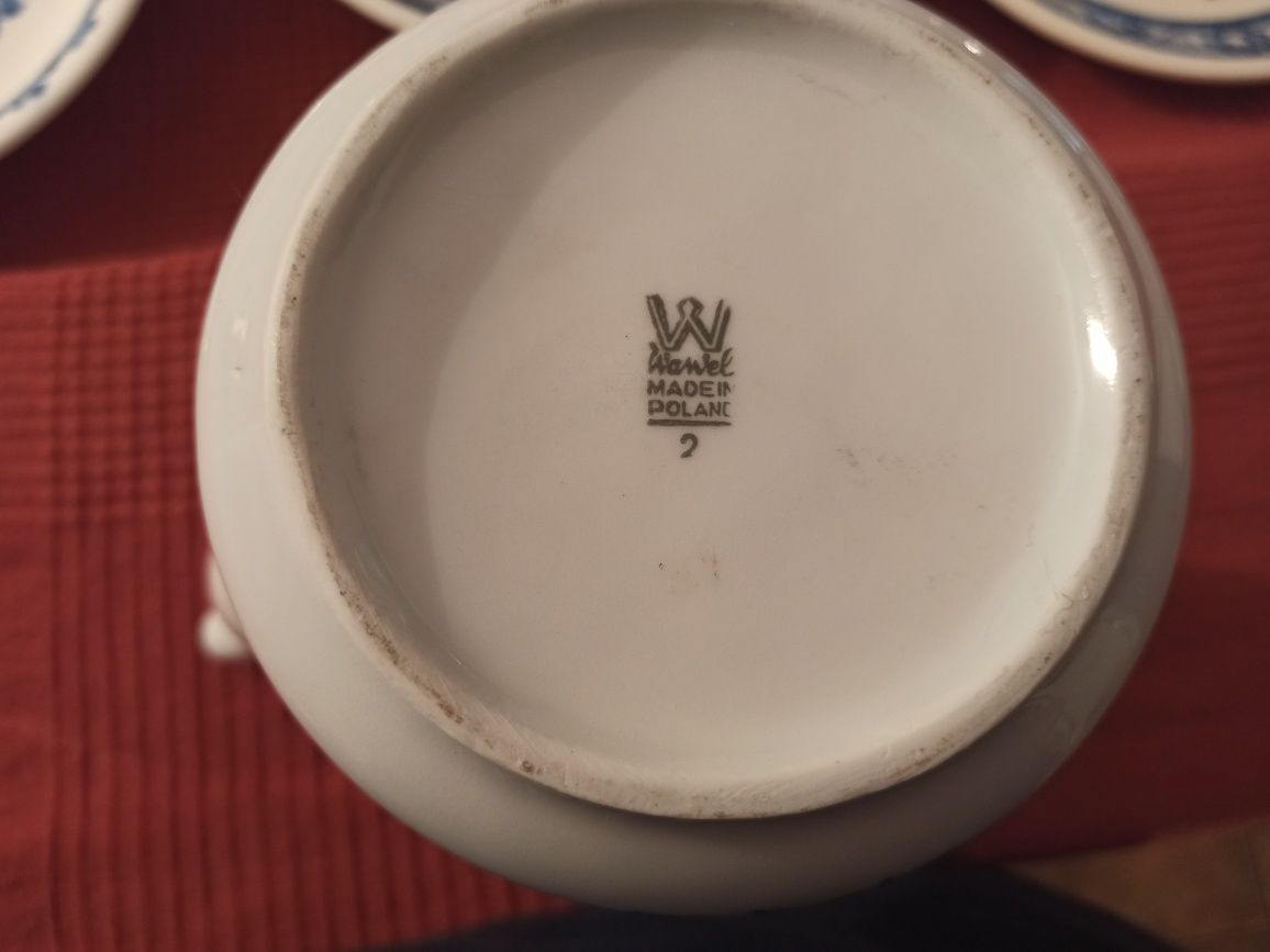 Polska porcelana zestaw mix Wawel Włoclawek ZF Koło