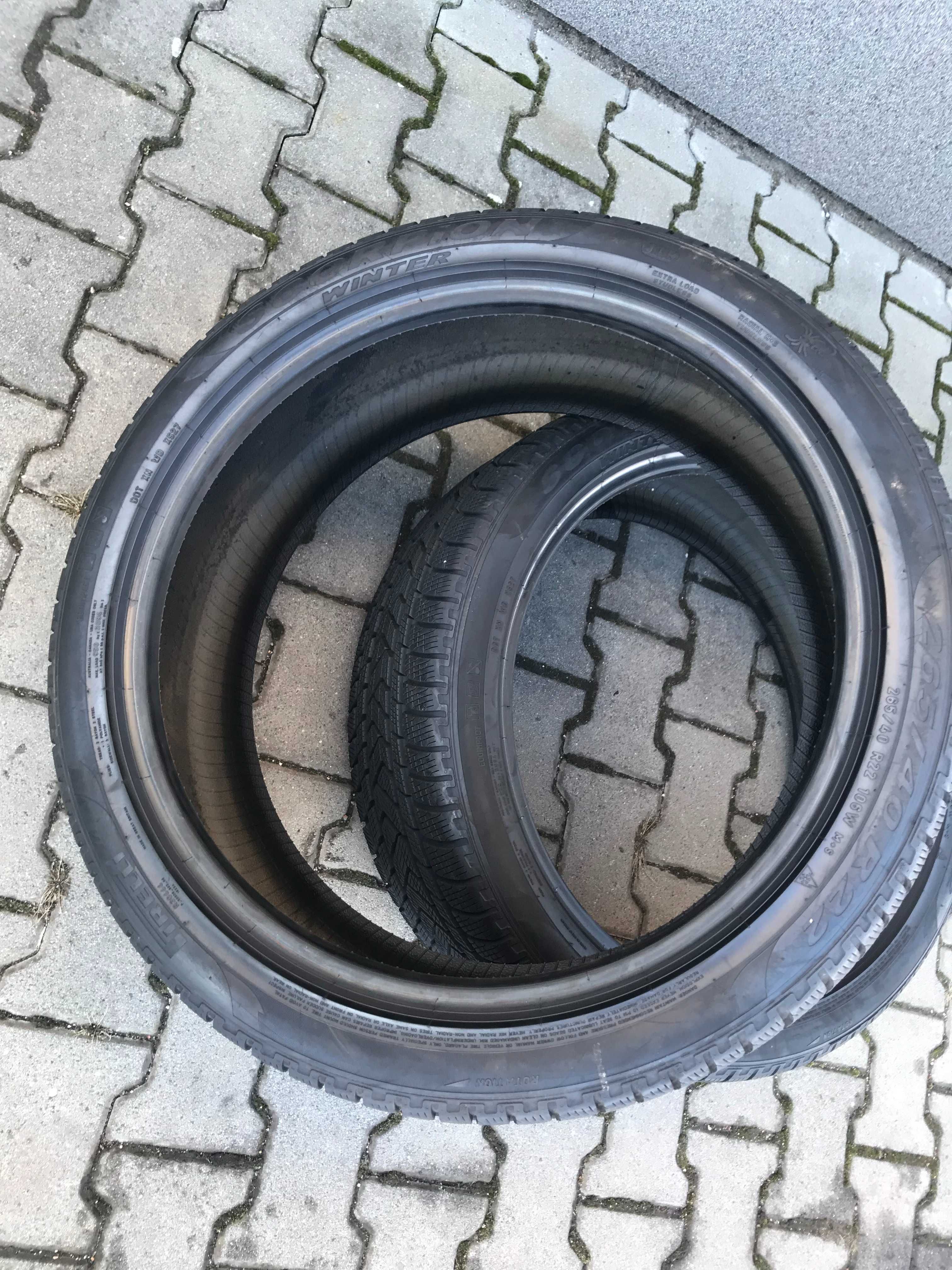 2x 265/40R22 106W M+S Pirelli Scorpion TM JLR Winter opony zima 18R R