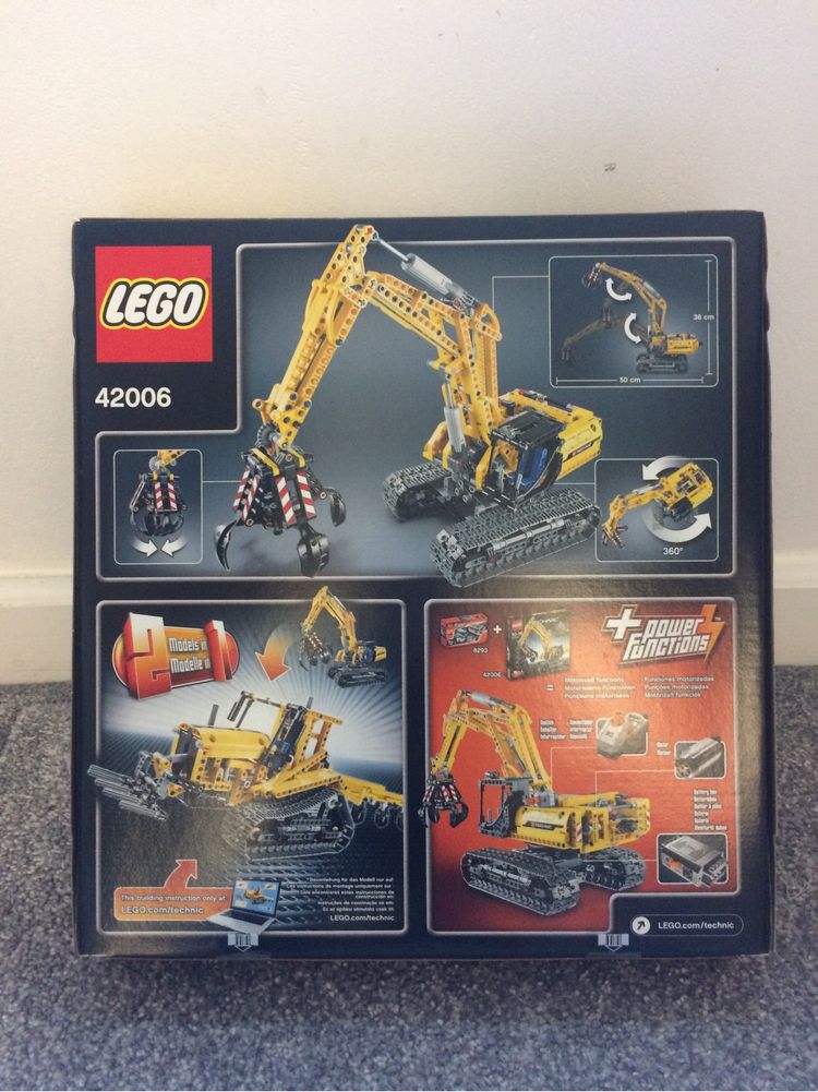 Lego Technic 42006 Koparka/Excavator NOWE klocki kolekcjoner unikat