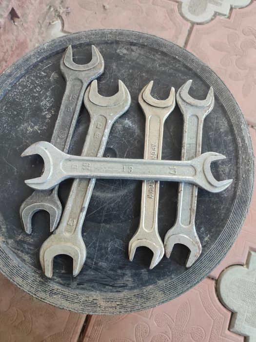 Ключи рожковые гаечные.