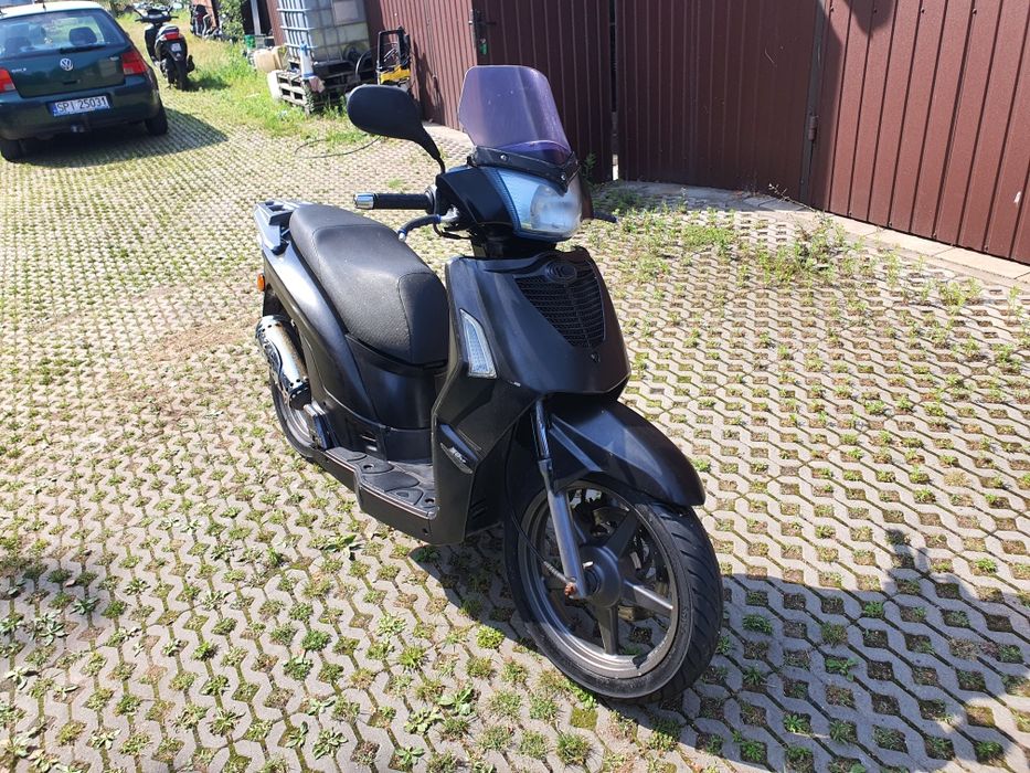 Duży skuter KYMCO PEOPLE S 50 4T transport raty