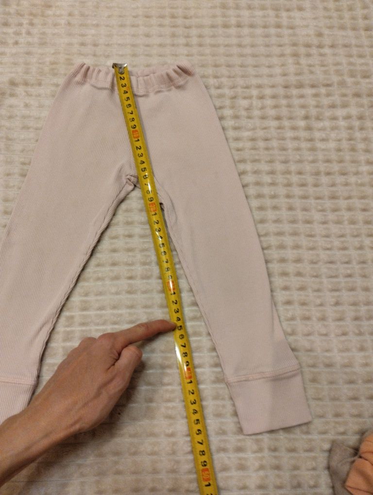 2x Bawełniane Spodnie od piżamy r.92 F&F