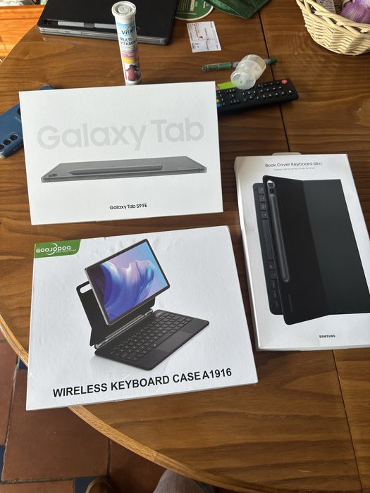 Tablet Samsung 9 FE (Pen/teclados/buds)