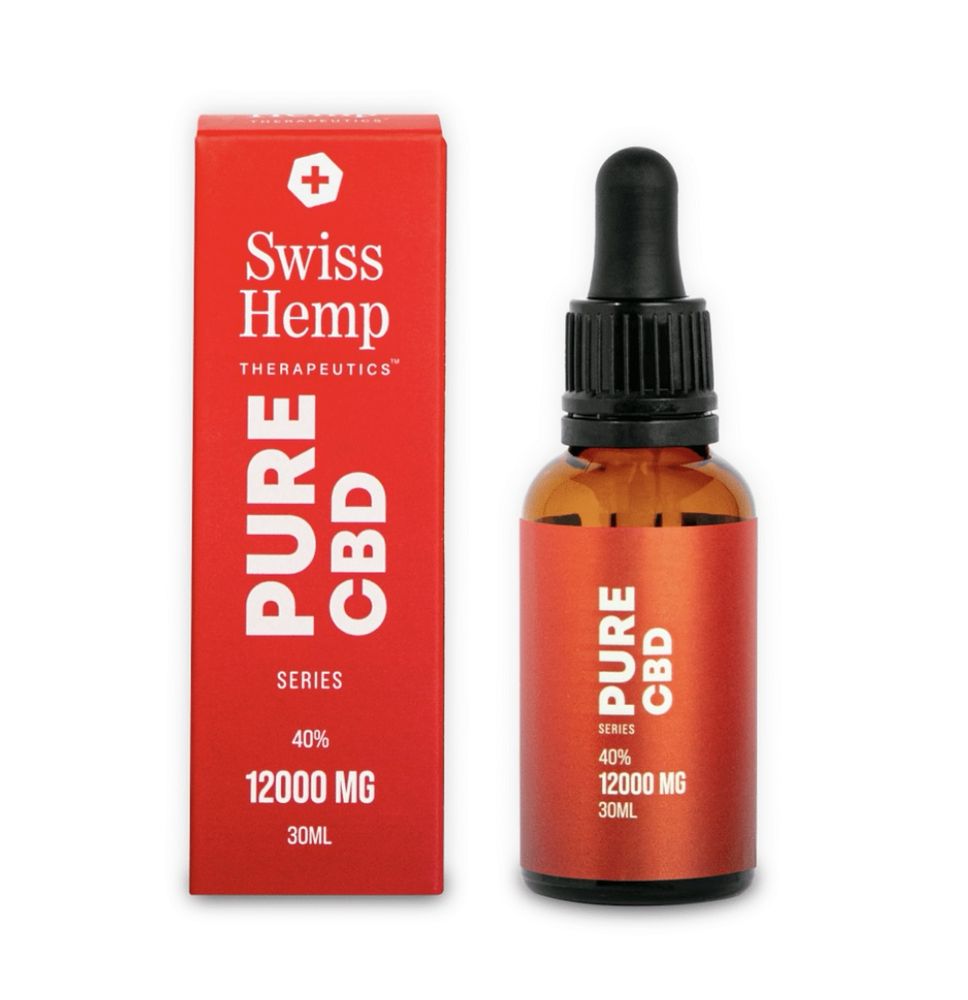 Конопляна олiя CBD PURE SWISS HEMP 30 мл 40% 12000mg