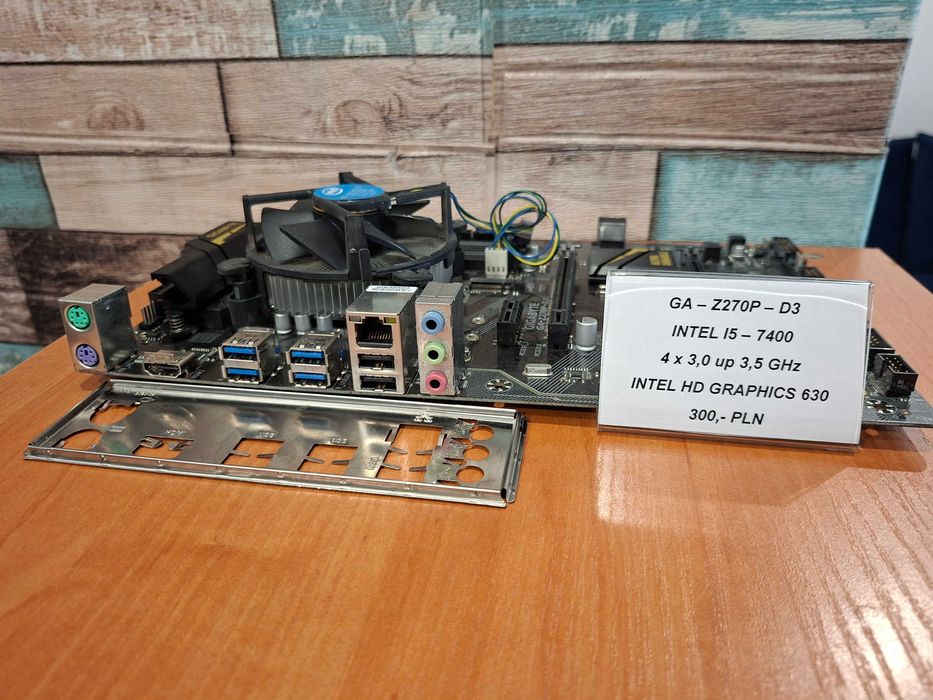 GA - Z270P - D3 + Intel i5 - 7400