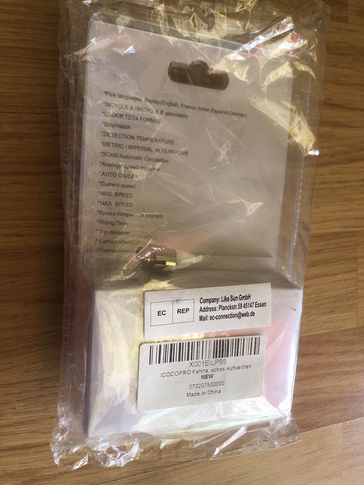 Licznik rowerowy West Biking USB komputer NOWY mtb