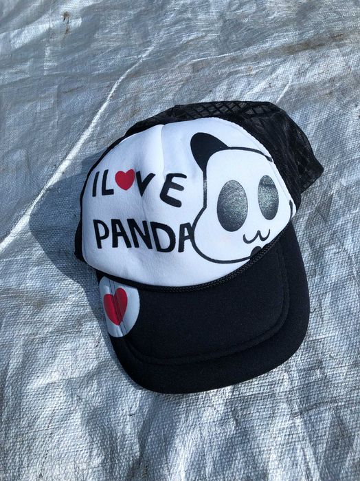 Czapka z daszkiem I LOVE PANDA