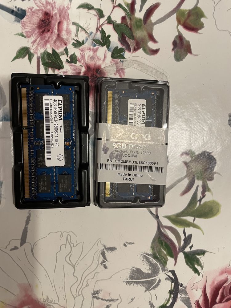 8GB Ram DDR 3 (2x 4GB) do laptopów