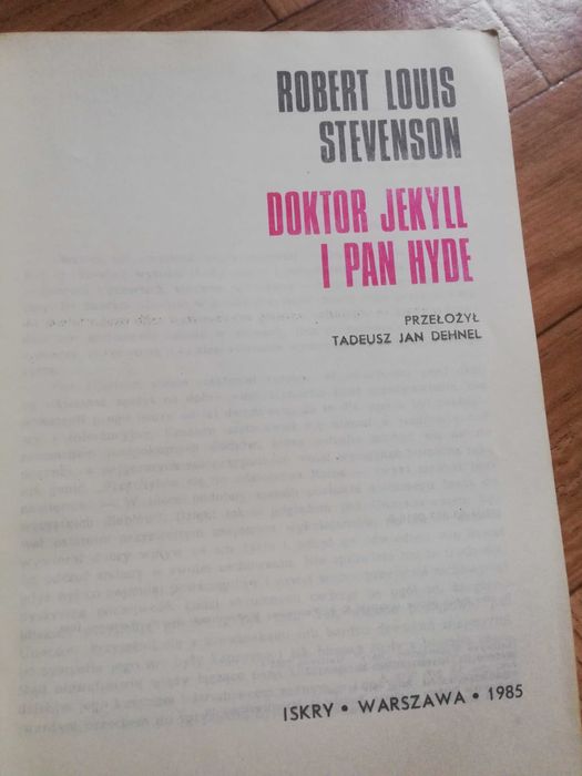 ,,Doktor Jekyll i Pan Hyde"