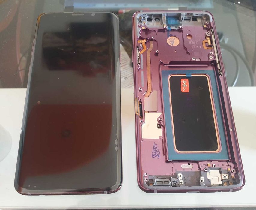 Wyświetlacz LCD DIGITIZER Ramka do Samsung S9 Plus G965 3 kolory