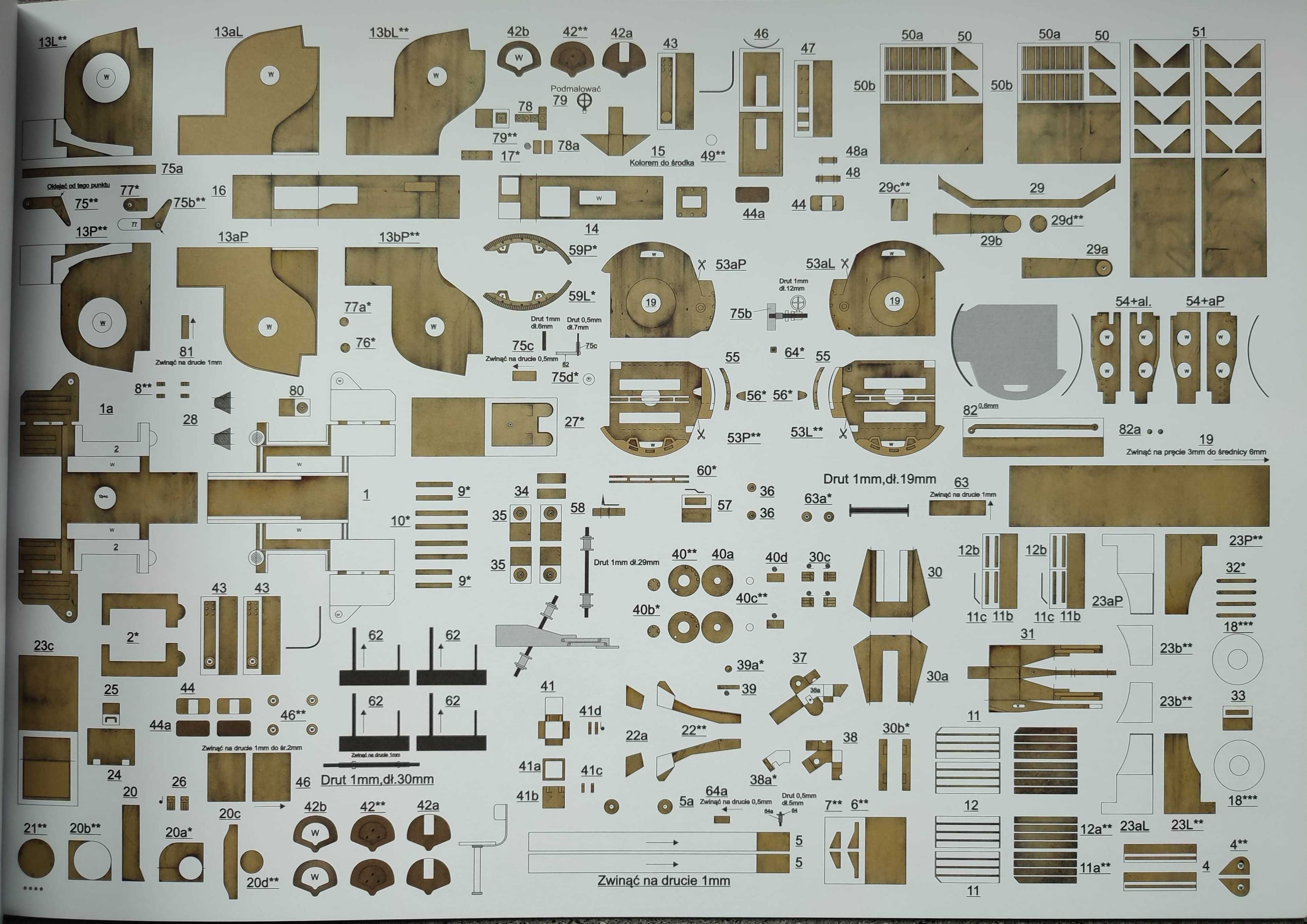 Model kartonowy Angraf224 : Flakpanzer IV Mobelwagen