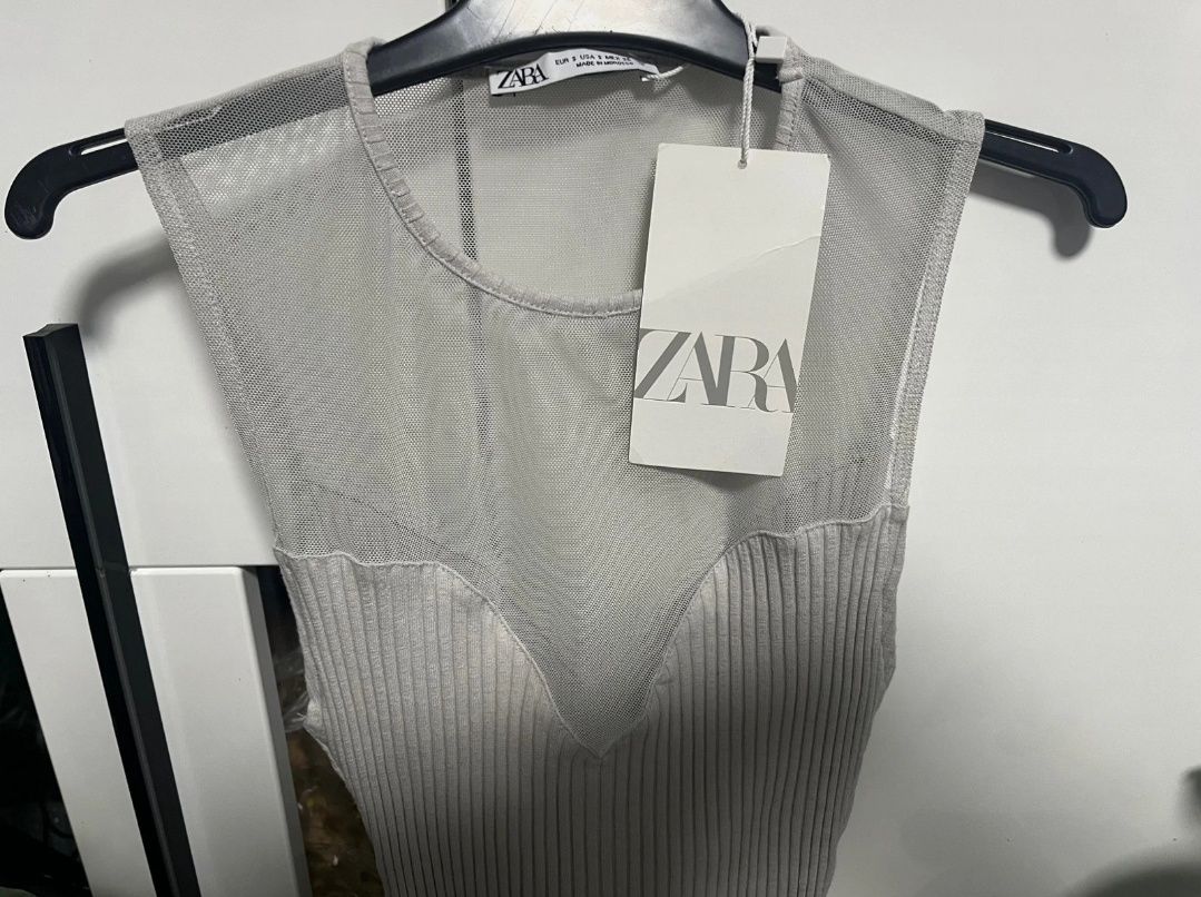 Zara body z siateczką S