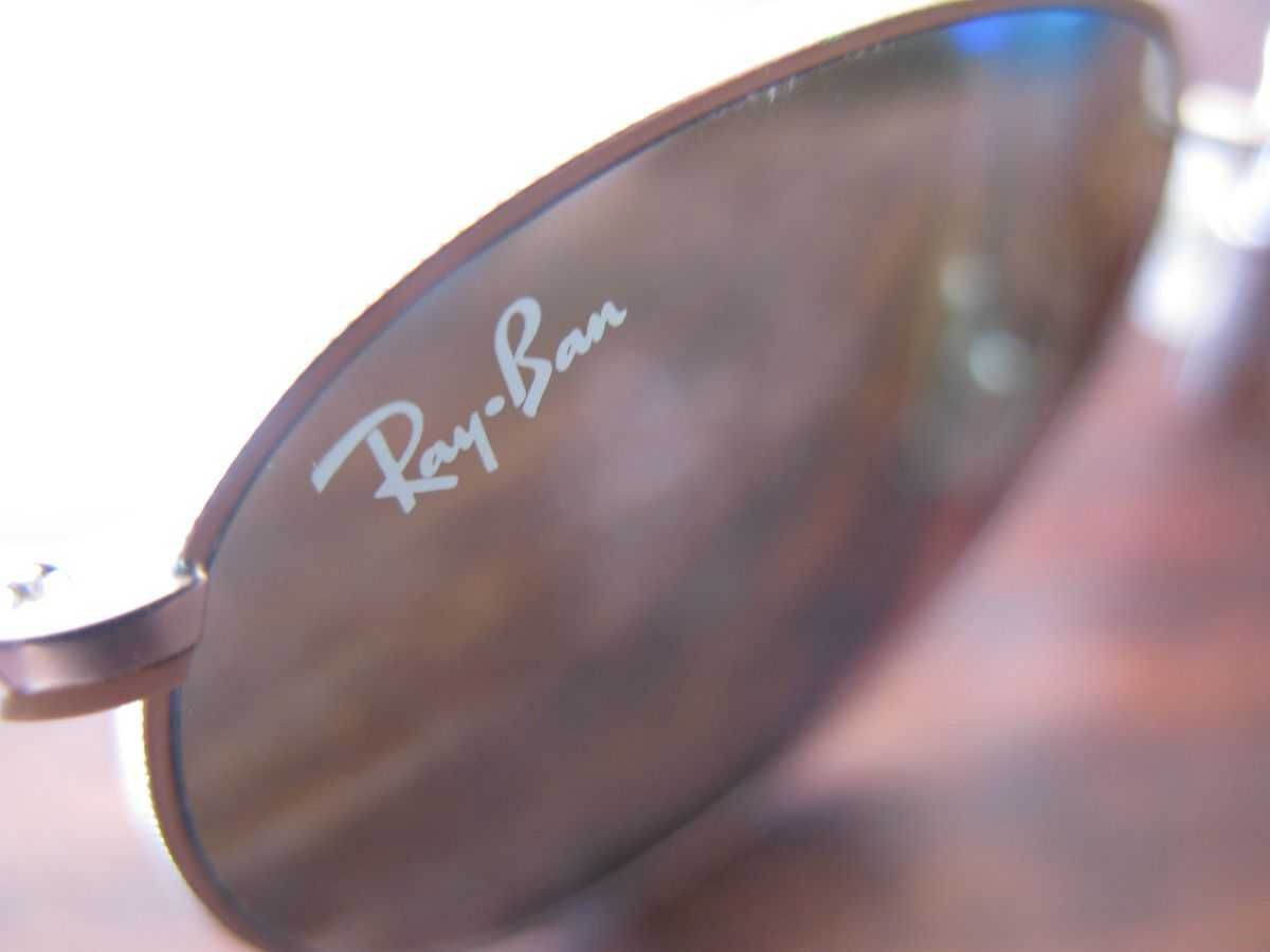 Ray Ban, Round Metal RB3447, lentes espelhadas, em excelente estado