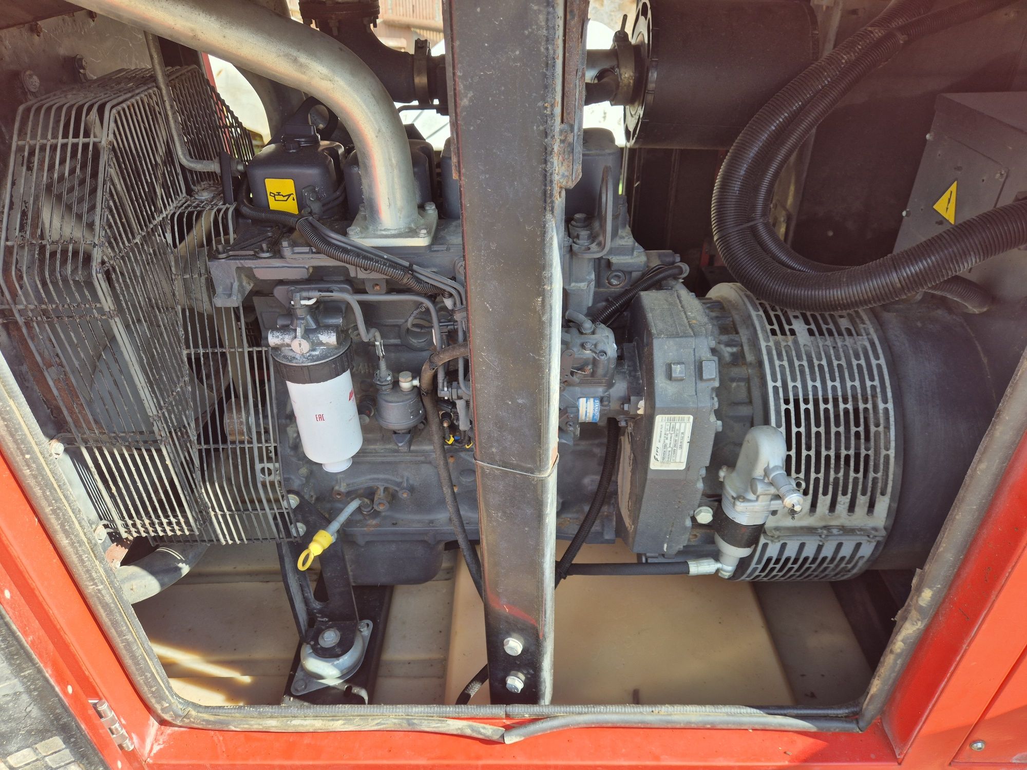 Generator prądotwórczy Genelec 100 KVA Diesel SDMO Kaeser