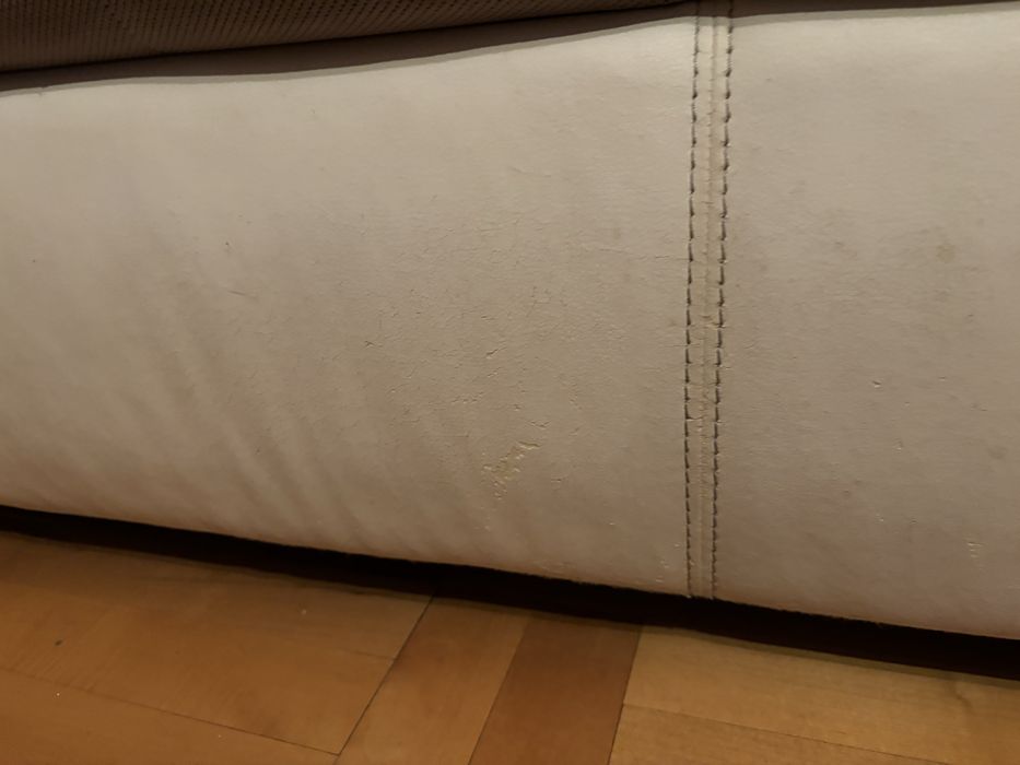 Sofa Black Red white 200