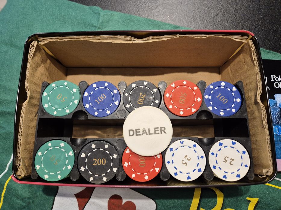 Zestaw do Poker Texas Hold'em
