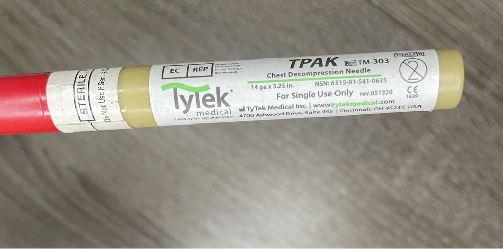 Игла для декомпрессии TyTek Medical TPAK