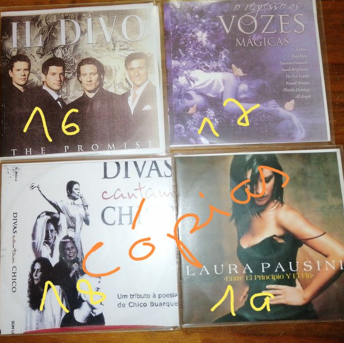 CDs  Lps música popular portuguesa