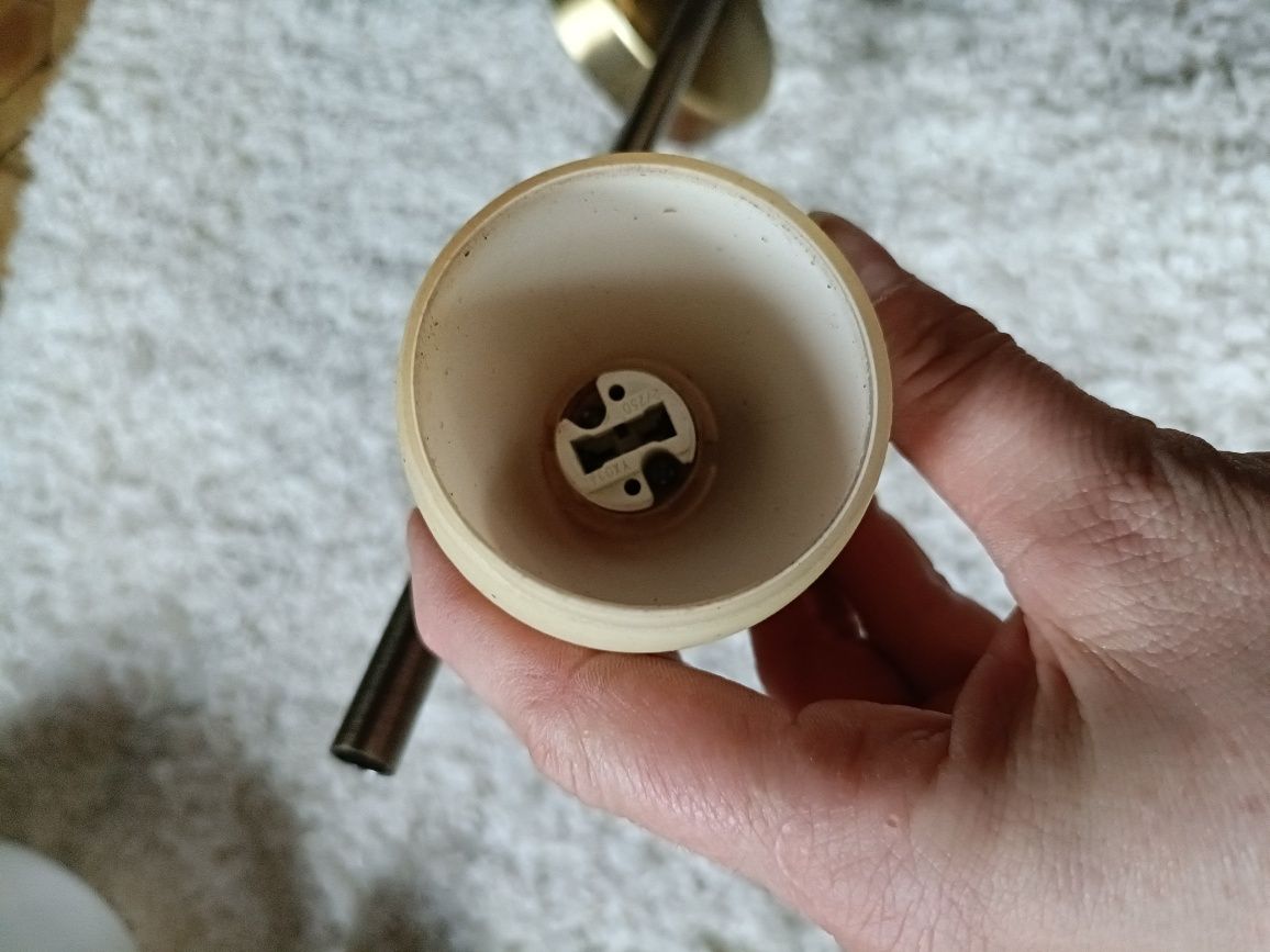 Lampa sufitowa żyrandol na 3 żarówki