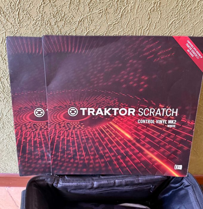 Вінілові платівки з таймкодом Traktor Scratch Control Vinyl MK2 білі