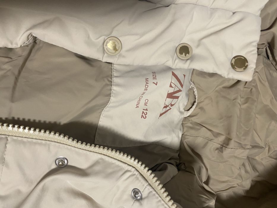 Куртка Zara . Пух 116