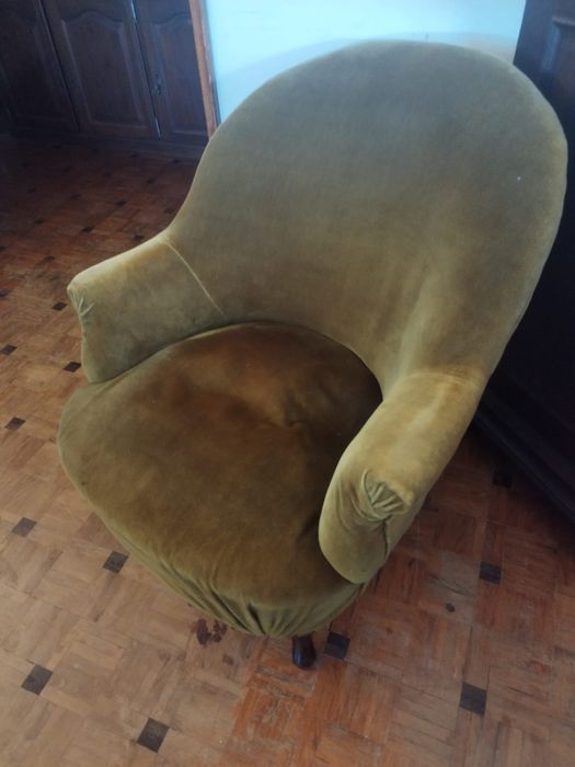 Poltrona de Veludo