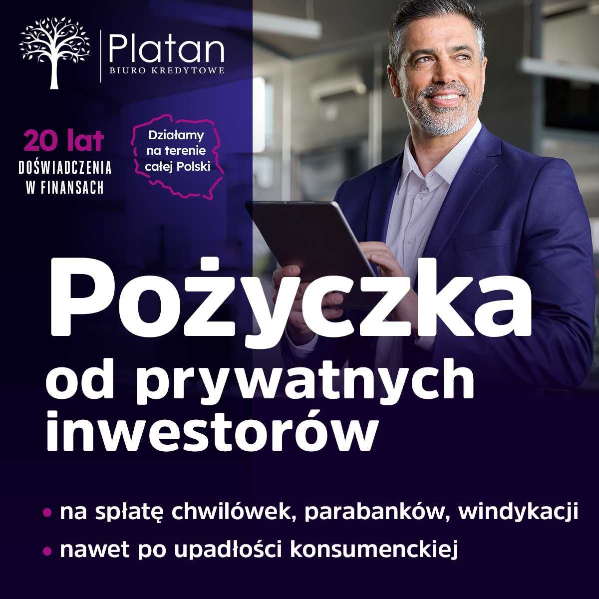Konsolidacja chwilówek, spłata długów, prywatna pomoc, 20 lat na rynku
