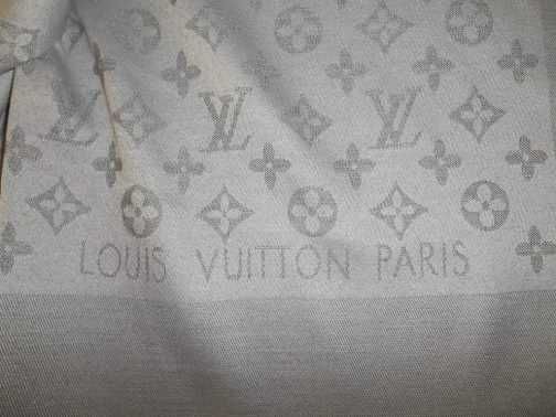 Louis Vuitton Chusta Szalik, Szal apaszka damski kasmirowa 0337