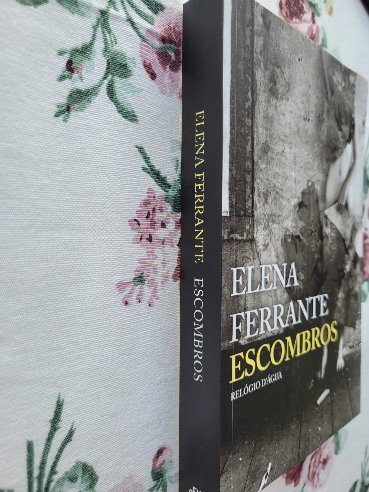 Livro "Escombros" de Elena Ferrante - NOVO