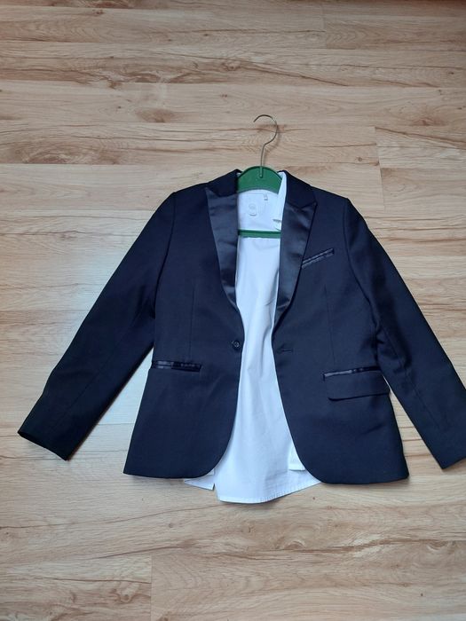 Marynarka H&M Koszula cool Club  biała roz 134