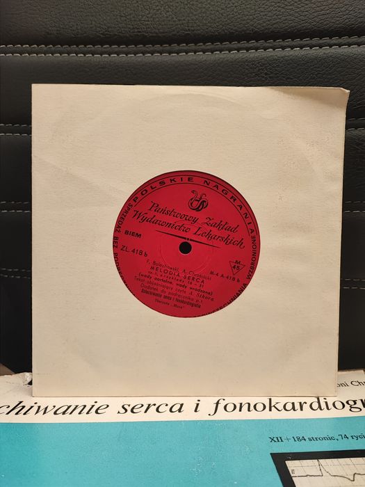 Osłuchiwanie serca i fonokardiografia + plus płyta